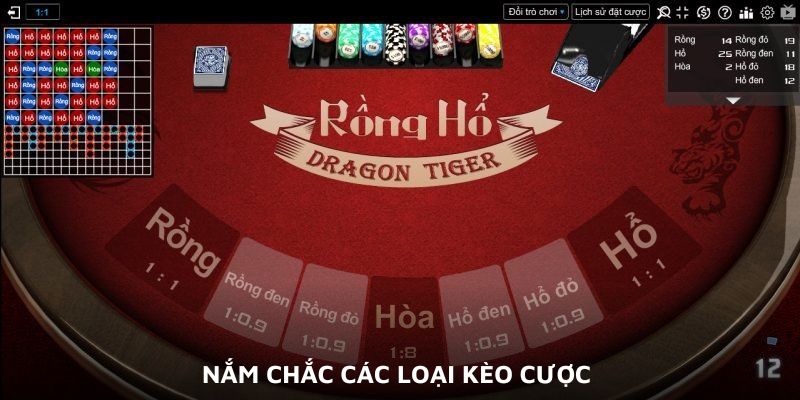 Nắm chắc các loại kèo cược